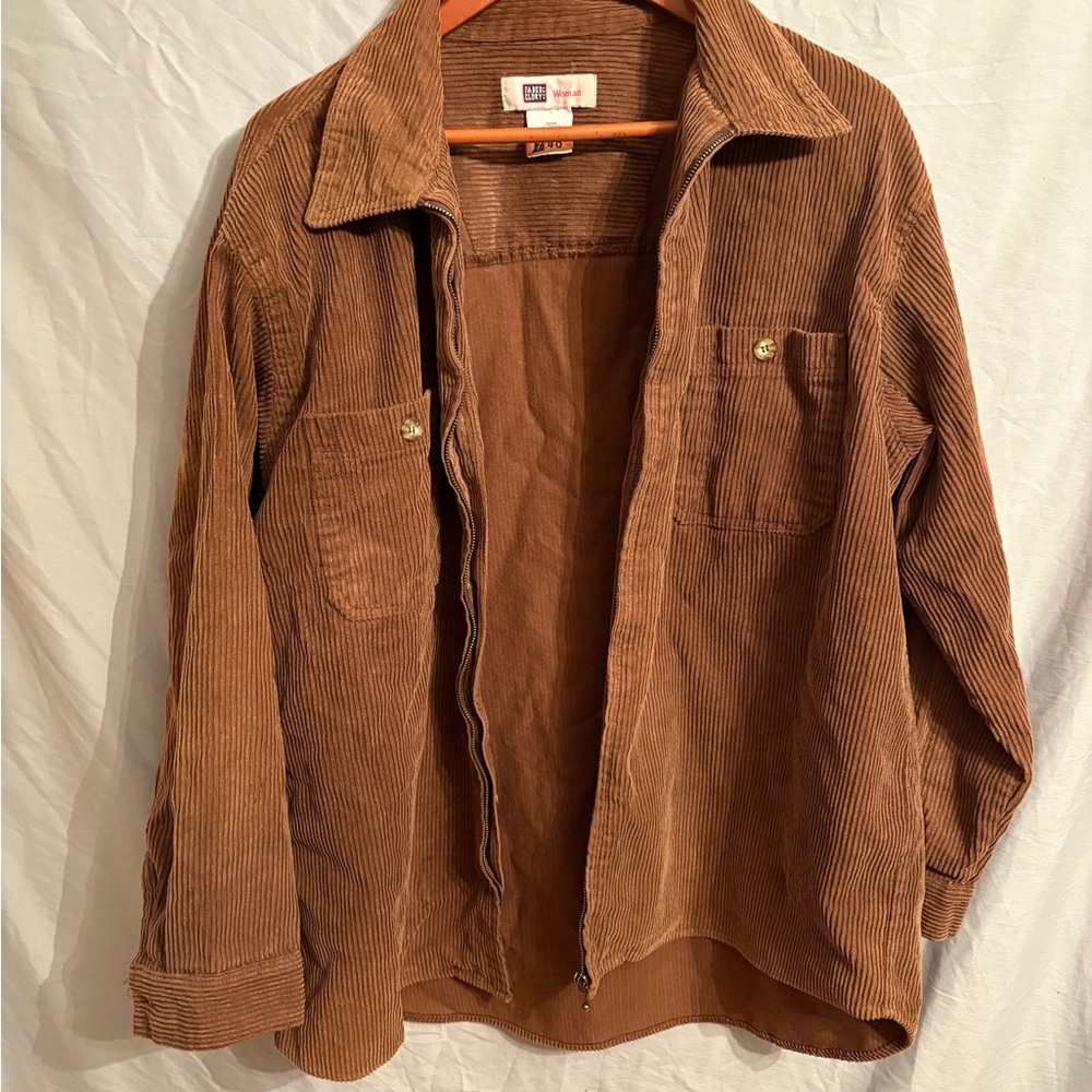 Vintage Women's Brown Corduroy Jacket